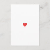 ontvangst van het rode hart informatiekaartje (Achterkant)