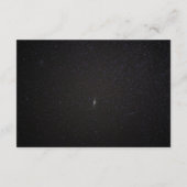 Ontvangst van het Starry Mountain Sky Wedding Informatiekaartje (Achterkant)