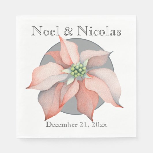 Ontvangst van kerstcadeaubonnen servet (Voorkant)