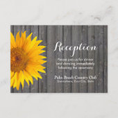 Ontvangst van landelijke zonnebloempitten rond hou informatiekaartje (Voorkant)