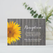 Ontvangst van landelijke zonnebloempitten rond hou informatiekaartje (Staand voorkant)