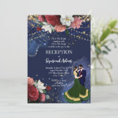 Ontvangst van marineslaglepel kaart (Staand voorkant)