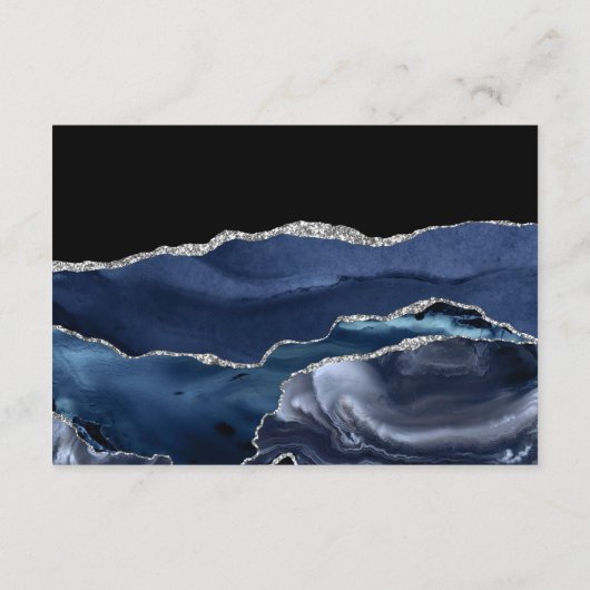 Ontvangst van marinevirkel en zilveren geaarde wed informatiekaartje (Achterkant)