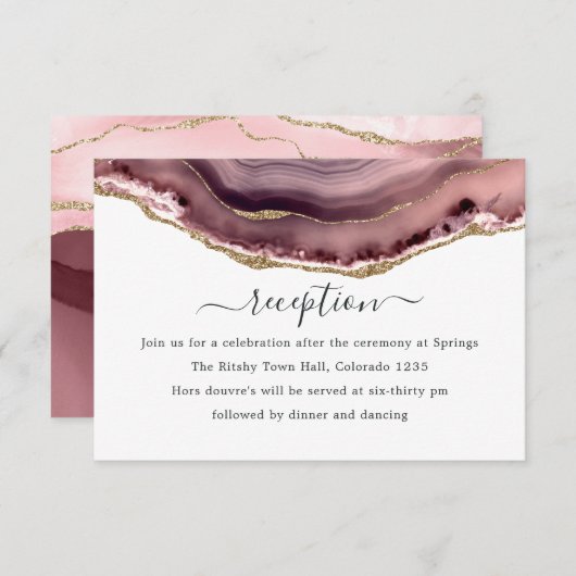 Ontvangst van onzin- en goudbonnen informatiekaartje (Voorkant / Achterkant)