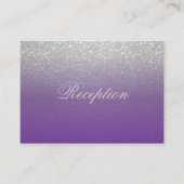 Ontvangst van Paarse en zilveren weddenschappen Informatiekaartje (Voorkant)