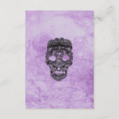 Ontvangst van Paarse gothische weddenschappen in B Informatiekaartje (Achterkant)