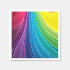 Ontvangst van regenboogweddenschappen Cocktail Nap Servet