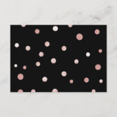 Ontvangst van roos Gold- en zwart-witwagentjes inv Informatiekaartje (Achterkant)