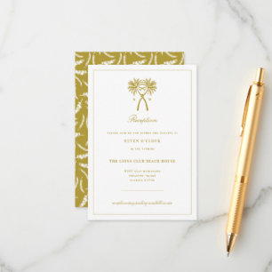 Ontvangst van tropische weddenschappen met gekonft informatiekaartje