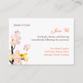 Ontvangst van vogelweddenschappen informatiekaartje