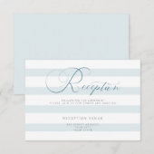 Ontvangst - Zelden zijn er Bleke blauwe strepen Kaart (Voorkant / Achterkant)