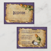  ontvangstbehuizing Kaart - Paarse (Voorkant / Achterkant)