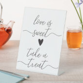 Ontvangstbord voor tafelbruiloft reclamebord met voetstuk (Insitu)