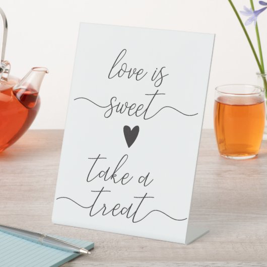 Ontvangstbord voor tafelbruiloft reclamebord met voetstuk (Insitu)