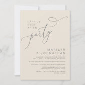 Ontvangstdiner en Dansen voor een Gelukkig Huwelij Kaart (Voorkant)