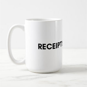 ontvangsten koffiemok