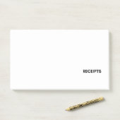 ontvangsten post-it® notes (Op bureau)