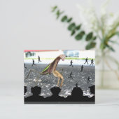 Ontvangsten van de Praying Mantis Briefkaart (Staand voorkant)