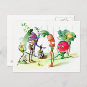 Ontvangsten van de Vege-Mannen 2 Briefkaart (Voorkant / Achterkant)