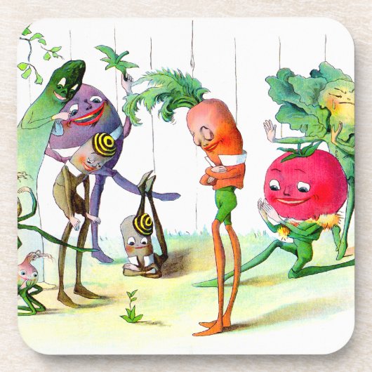 Ontvangsten van de Vege-Mannen 2 Drankjes Onderzetter (Voorkant)