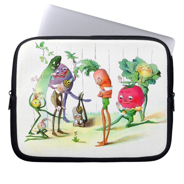 Ontvangsten van de Vege-Mannen 2 Laptop Sleeve (Voorkant)