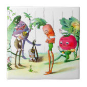 Ontvangsten van de Vege-Mannen 2 Tegeltje (Voorkant)