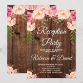 Ontvangstfeest, Ontvangstdiner Kaart (Voorkant / Achterkant)