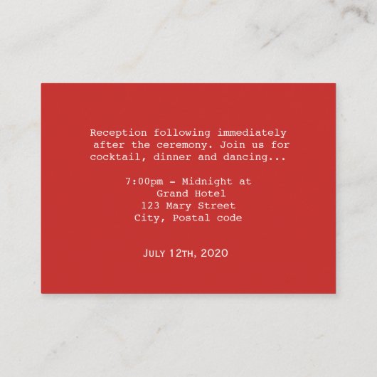 Ontvangstgegevens Chinese bamboe- en zijdeventilat Informatiekaartje (Achterkant)