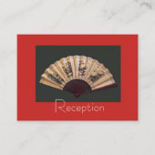 Ontvangstgegevens Chinese bamboe- en zijdeventilat Informatiekaartje (Voorkant)