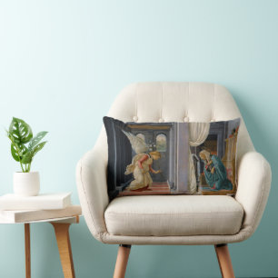 Ontvangstijding door Sandro Botticelli Kussen