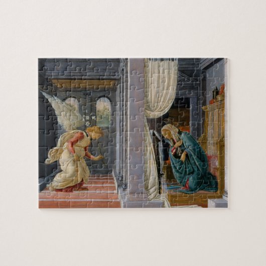 Ontvangstijding door Sandro Botticelli Legpuzzel (Horizontaal)