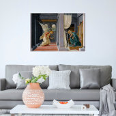 Ontvangstijding door Sandro Botticelli Poster