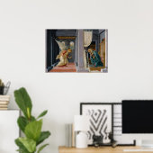 Ontvangstijding door Sandro Botticelli Poster (Thuiskantoor)