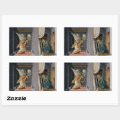 Ontvangstijding door Sandro Botticelli Rechthoekige Sticker (Vel)
