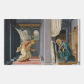 Ontvangstijding door Sandro Botticelli Rechthoekige Sticker (Voorkant)