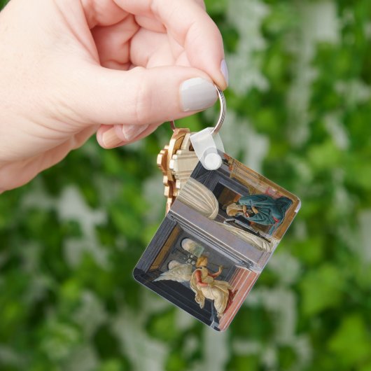 Ontvangstijding door Sandro Botticelli Sleutelhanger (Hand)