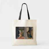 Ontvangstijding door Sandro Botticelli Tote Bag (Voorkant)