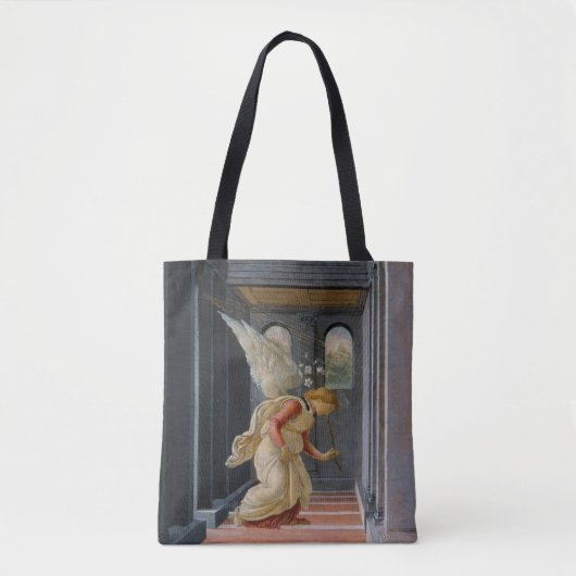 Ontvangstijding door Sandro Botticelli Tote Bag (Voorkant)