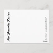 Ontvangstkaart - druiven briefkaart (Achterkant)