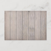 Ontvangstkaart met hartvormige vlekken informatiekaartje (Achterkant)