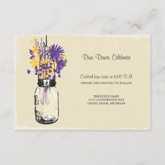 Ontvangstkaart Metselaarsbus en vuurvliegjes Informatiekaartje (Voorkant)