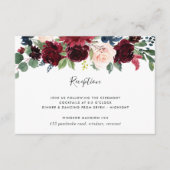 Ontvangstkaart Radiant Bloom Informatiekaartje (Voorkant)