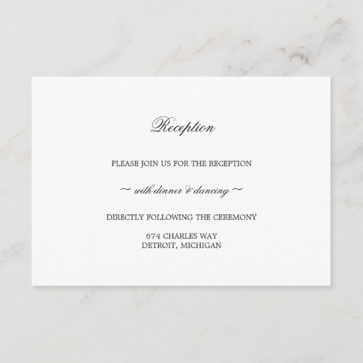 Ontvangstkaart - THE BEST Suite Informatiekaartje (Voorkant)