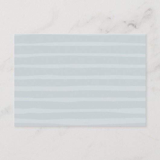 Ontvangstkaart voor laagwater kust bruiloft kaart (Achterkant)