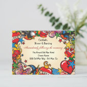 Ontvangstkaart voor Tatoeage Ontvangst Enclosure K Kaart (Staand voorkant)