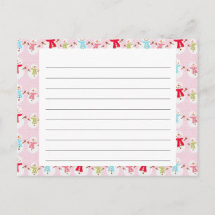 Ontvangstkaart voor vakantieverraad feestdagenkaart