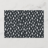 Ontvangstkaart Winter Forest Informatiekaartje (Achterkant)