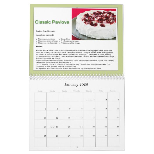 ontvangstkalender kalender (Jan 2026)