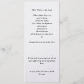 Ontvangstprogramma -Zwart Wit Oneindige Scroll, Menu (Achterkant)