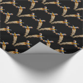 Ontvangt fazant wappapier cadeaupapier (Hoek)